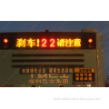 P10 Red Color Programmable Bus LED Message Sign (front/rear window)